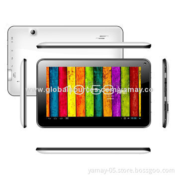7-inch tablet PC, Android 4.2, Rockchip RK3188 quad core 1.6GHz, 1GB+8GB, dual camera, Wi-Fi